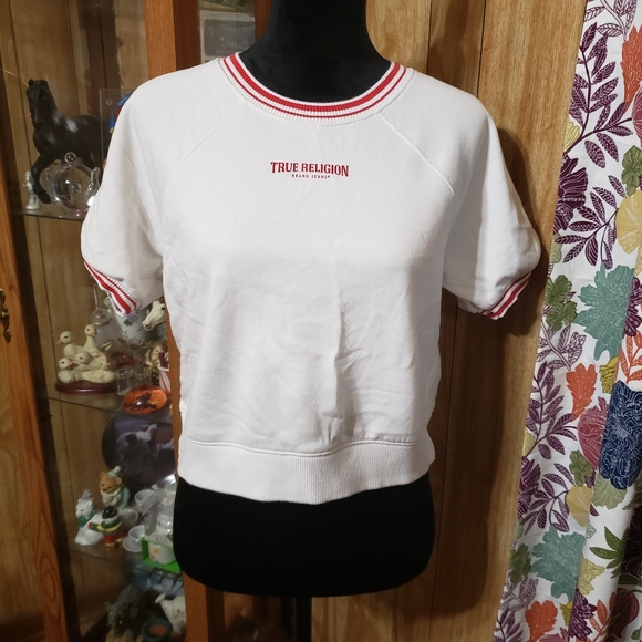 True Religion Ringer Raglan shirt - Picture 3 of 9